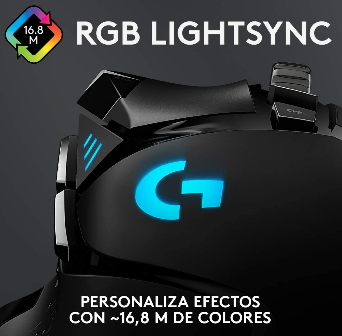 Logitech G502 Hero Mouse Gaming con Cable